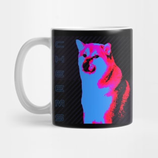 Cheems Doge Cyberpunk Mug